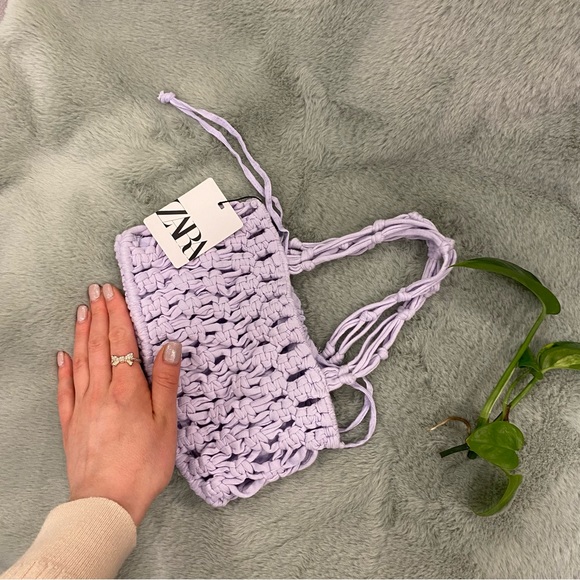 Zara small woven hand bag - Picture 3 of 7